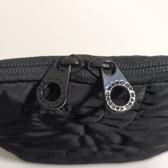 Marc By Marc Jacobs Tablet Tech Sleeve Black Zippered Pouch Quilted Nylon - Picture 4 of 9